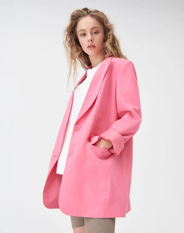 Pink Glitter Waffle Lounge Joggers